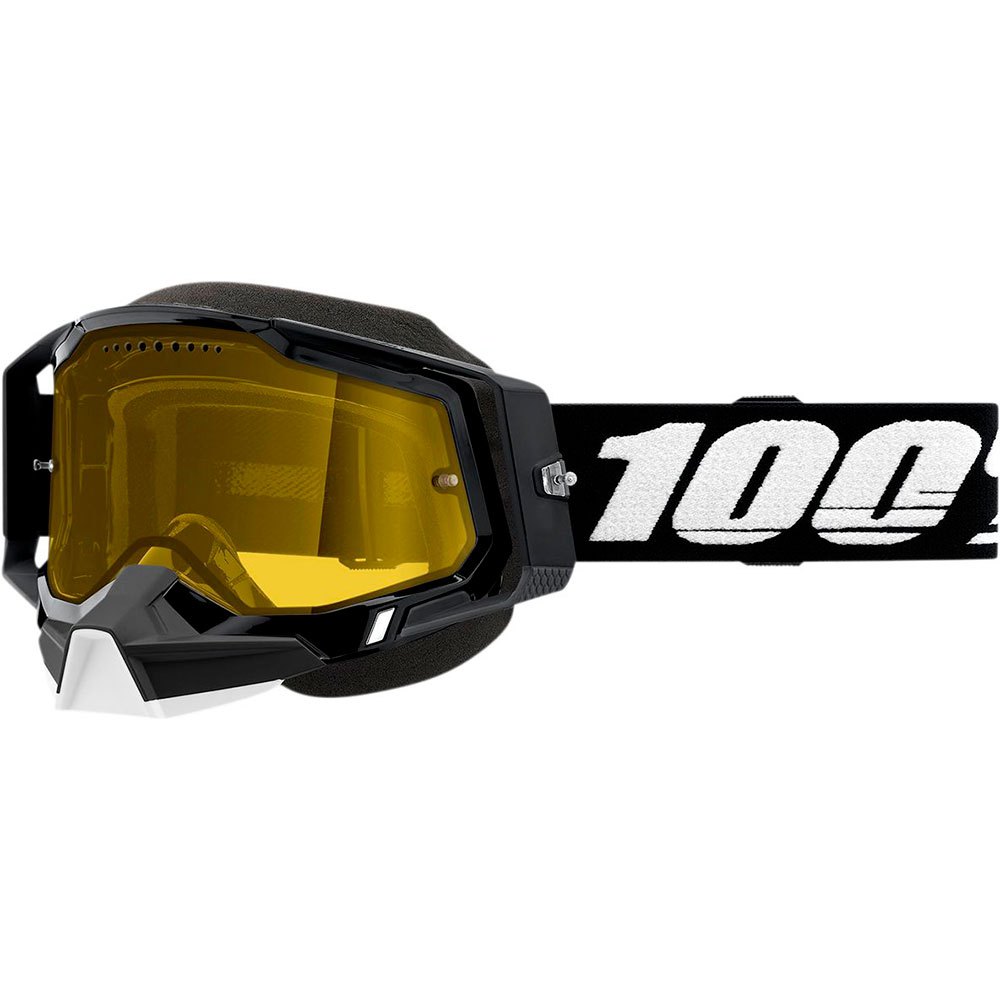 100percent Racecraft 2 Glasses Schwarz Yellow/CAT1 von 100percent