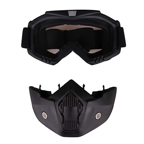 12che Tactical Maske Soft Bullet Dart Schutzspiegel Taktische Schutzmaske für Nerf -Grau von 12che