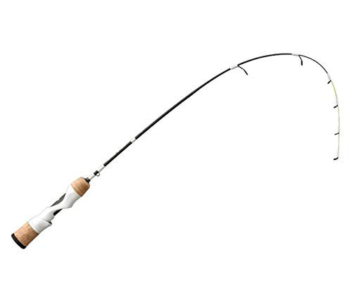 13 FISHING Unisex-Erwachsene TS2-23UL Tickle Stick 58,4 cm UL 1/7 1/17 Unzen PC2 Blank mit weißem Rollenhalter, 23" (Ultra Light) von 13 FISHING