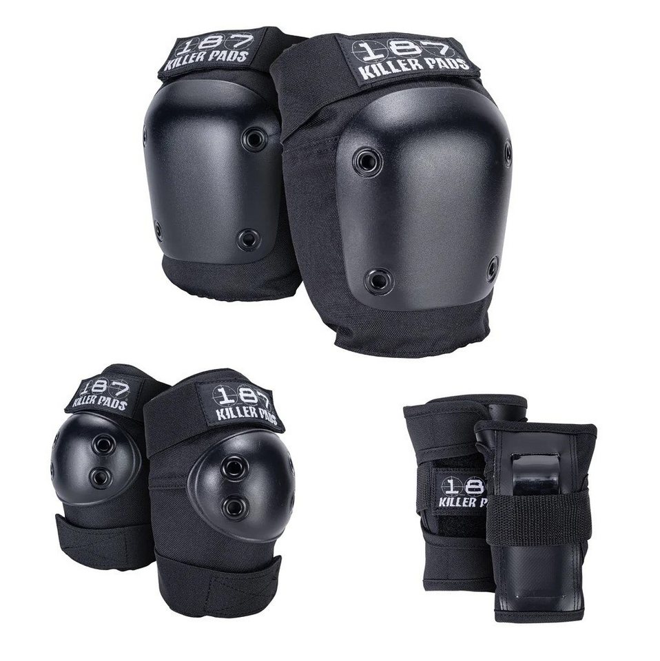 187 KillerPads Protektoren-Set 187 Killer Pads Adult Six Pack Knie Hand Ellenbogenschoner XS schwarz 187 KillerPads Protektoren-Set 187 Killer Pads Adult Six Pack Knie Hand Ellenbogenschoner XS schwarz von 187 KillerPads