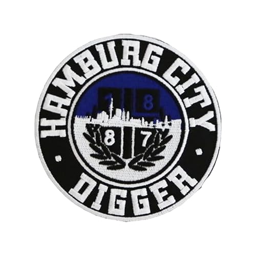 1887 Aufnäher 'HH City Digger', Black von 1887