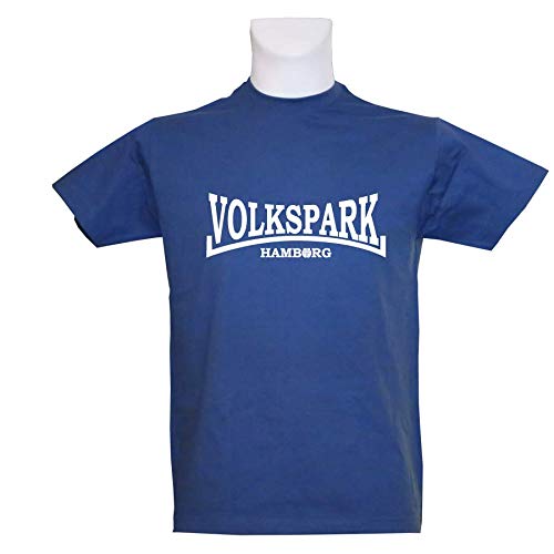 1887 Streetwear Hamburg T-Shirt Volkspark HH, Royalblau von 1887