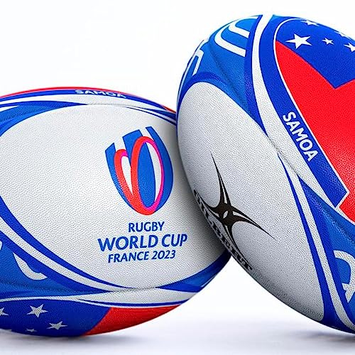 Gilbert Rugby Weltmeisterschaft Samoa Flagge Ball 2023 von 2022