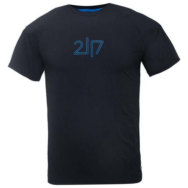 2117 of Sweden - Alken S/S Top - Funktionsshirt Gr M blau/schwarz von 2117 of sweden