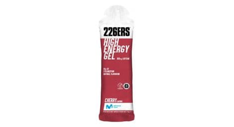 226ers high energy coffein cherry energy gel 76g von 226ers