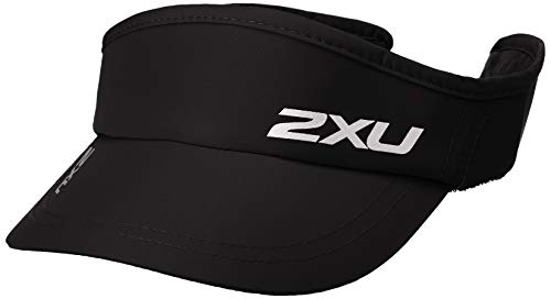 2XU Run Visor, Schwarz , Einheitsgröße von 2XU