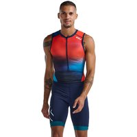 2XU ärmellos Core Tri Suit, für Herren, Größe L, Triathlon Body, Kleidung von 2Xu