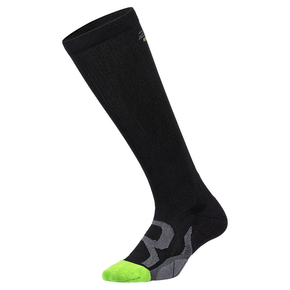 2xu Compression For Recovery High Socks Schwarz EU 35-37 1/2 Mann von 2xu