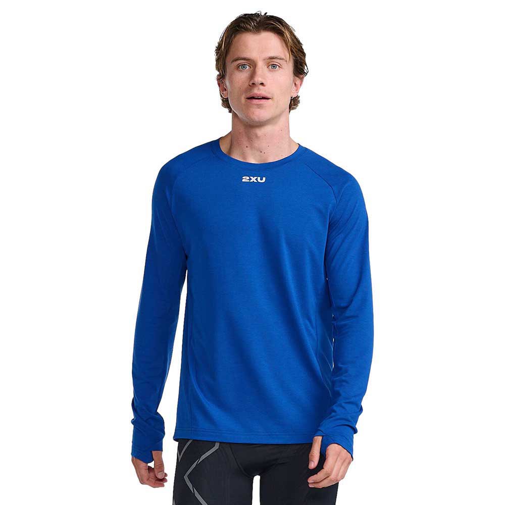 2xu Ignition Base Layer Long Sleeve T-shirt Blau XS Mann von 2xu