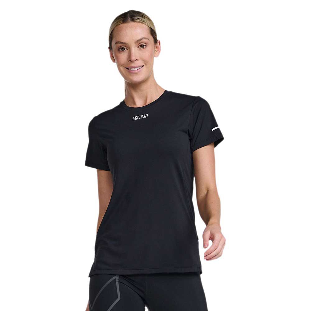 2xu Light Speed Short Sleeve T-shirt Schwarz S Frau von 2xu