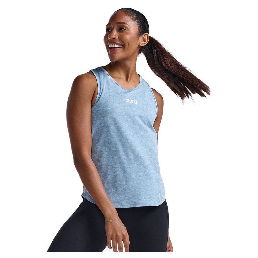 2xu Motion Sleeveless T-shirt Blau M Frau von 2xu