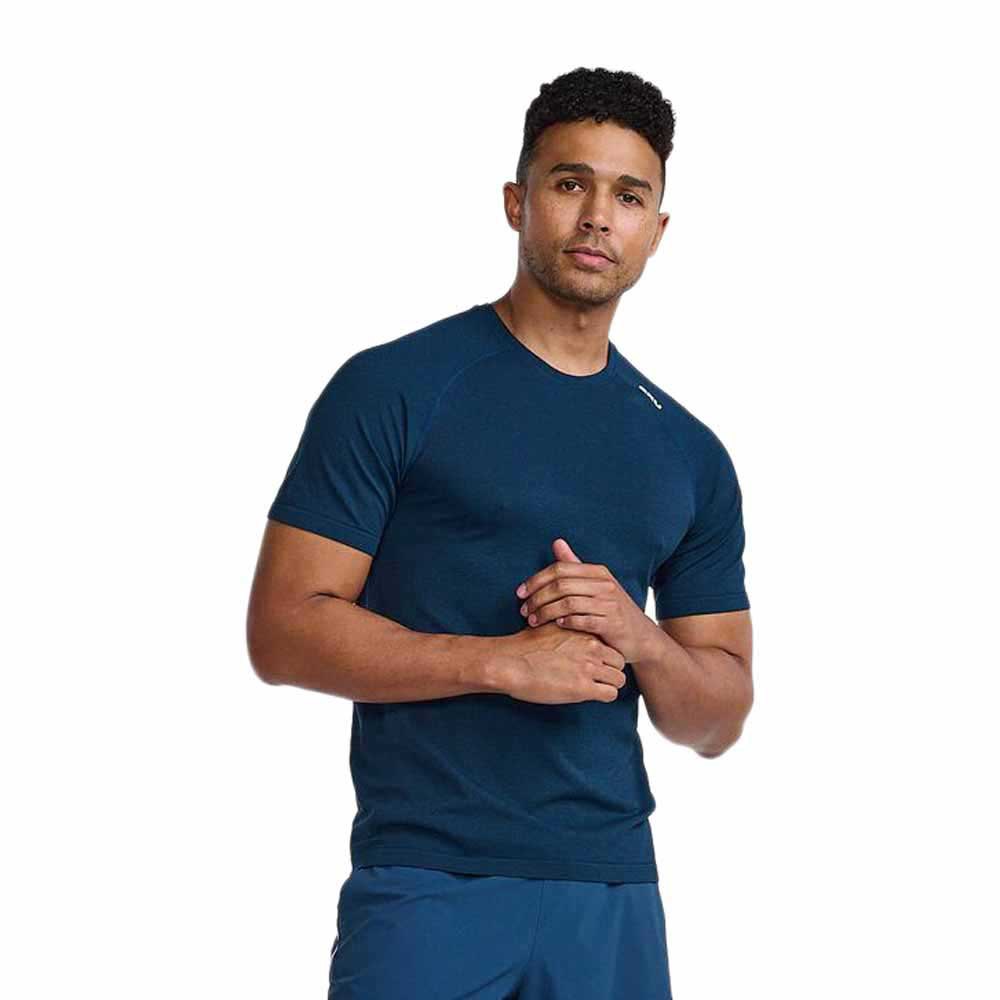 2xu Motion Tech Short Sleeve T-shirt Blau XL Mann von 2xu