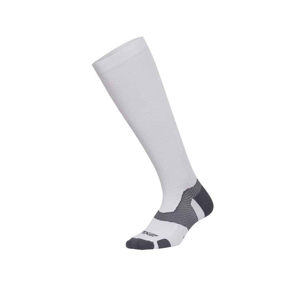 2xu Vector Light Cush Long Socks Weiß EU 35-37 1/2 Mann von 2xu