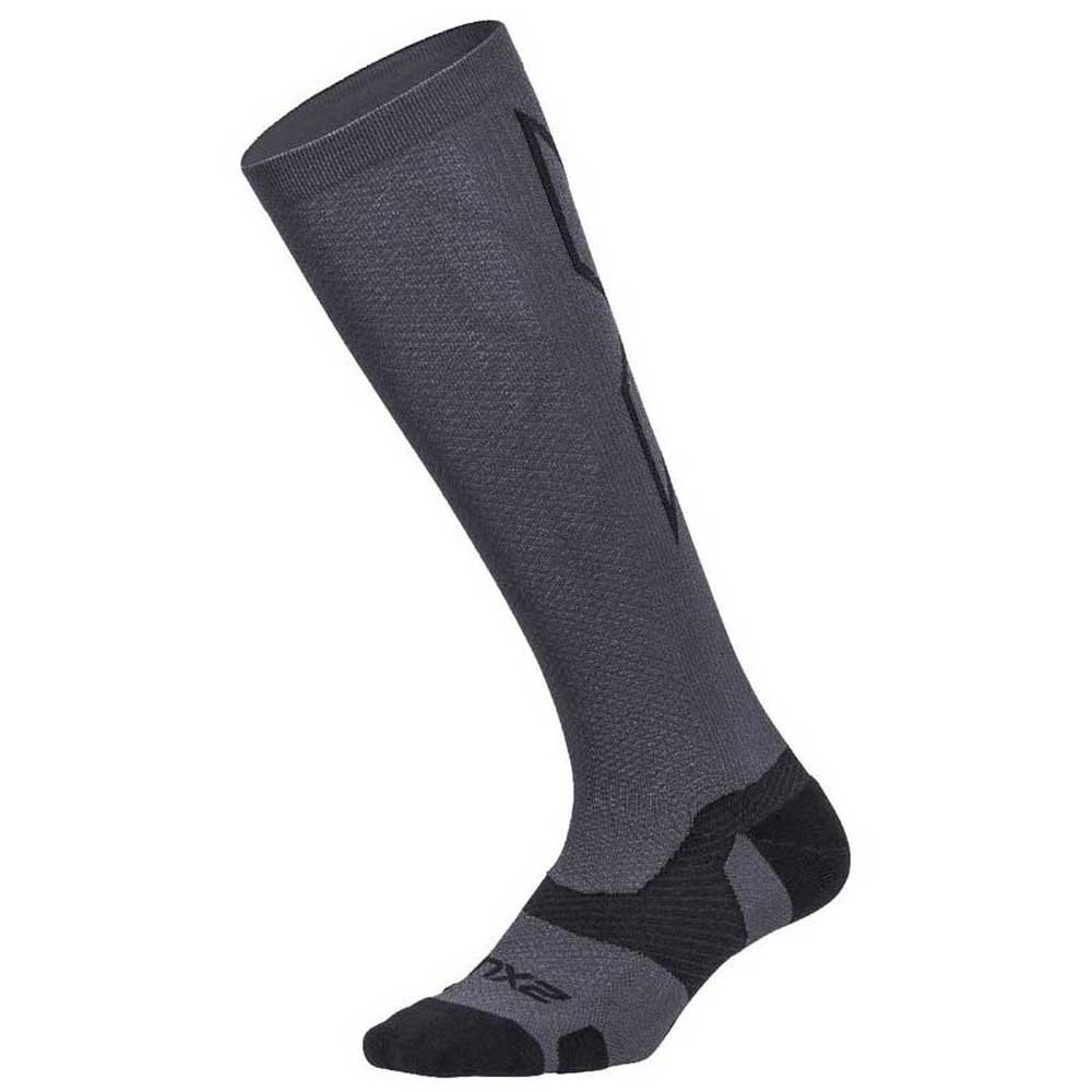 2xu Vectr Light Cushion 36- Long Socks 40 Cm Grau EU 42-46 Mann von 2xu