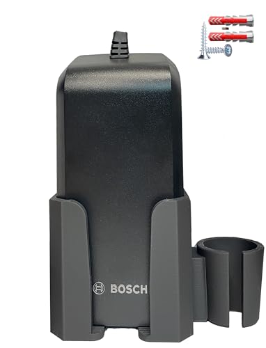 3D-TDürbeck Premium Wandhalterung für das Bosch Ladegerät eBike - Stabile und sichere Aufbewahrung für Ihr eBike Ladegerät von Bosch (4A, Standard) von 3D-TDürbeck