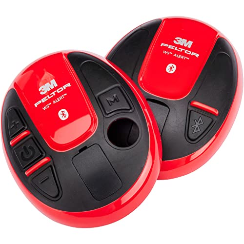 3M Peltor Ersatzschalen für Gehörschutz Alert Bluetooth Rot von 3M Peltor