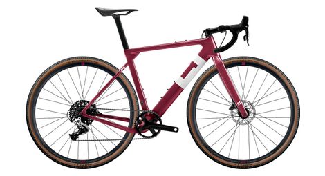 3t exploro primo gravel bike sram rival 11s 700 mm cherry red pink 2023 von 3T