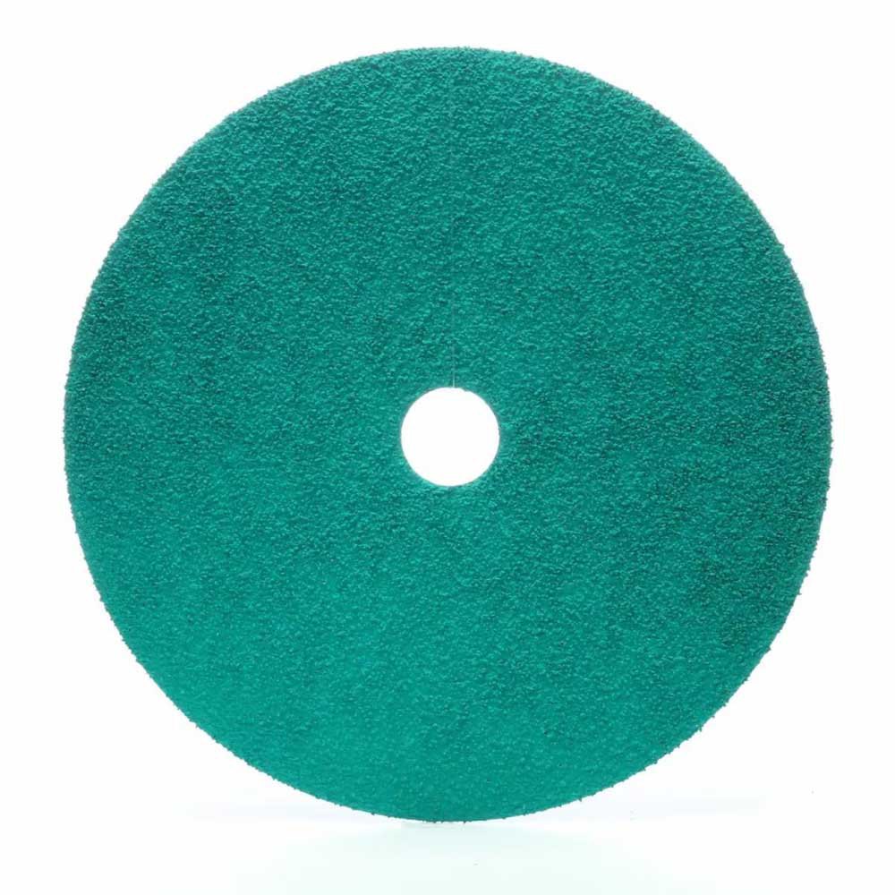 3m Green Corps 7x7/8´´ 60g Fibre Sandpaper Disc 20 Units Grün von 3m