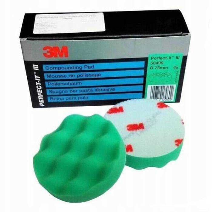 3m Honeycomb Foam Pad Disc 4 Units Durchsichtig 75 mm von 3m