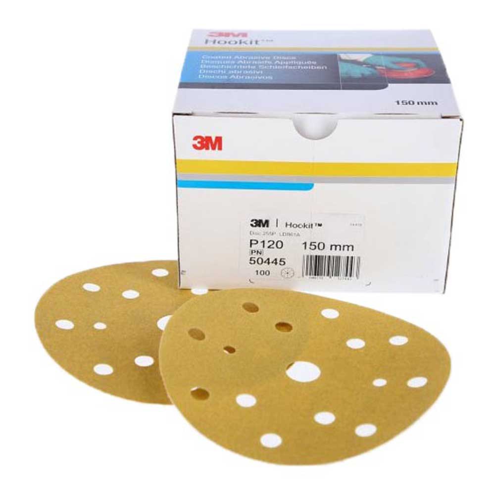 3m Hookit 255 P400 15t Grinding Disc 100 Units Durchsichtig 150 mm von 3m