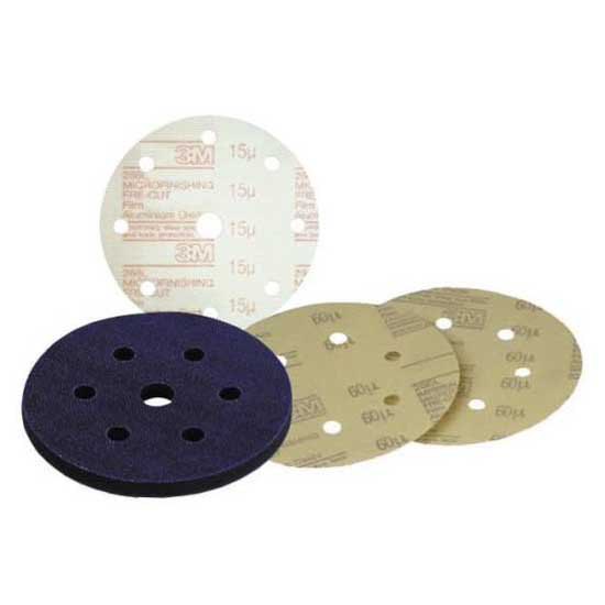 3m Hookit 266l 60 Micron 6t Grinding Disc 25 Units Golden 150 mm von 3m