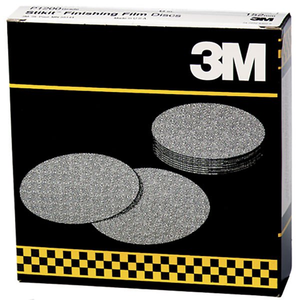 3m Stikit Finishing P1200 6´´ Film Discs Silber von 3m