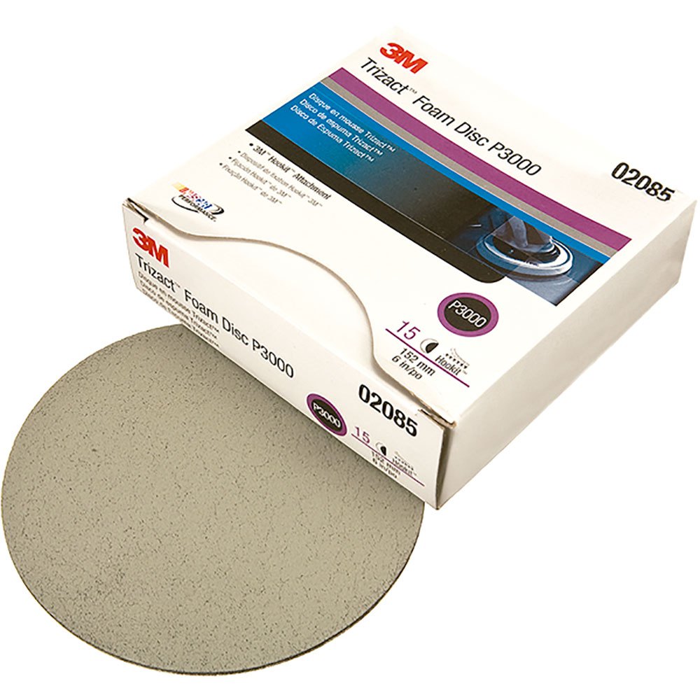 3m Trizact™ P3000 Hookit™ Foam Disc Grau von 3m