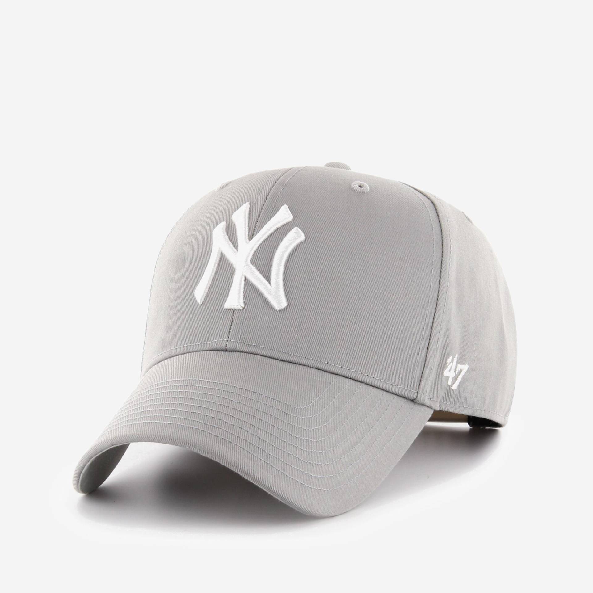Damen/Herren Baseball Cap - New York Yankees grau von 47 BRAND