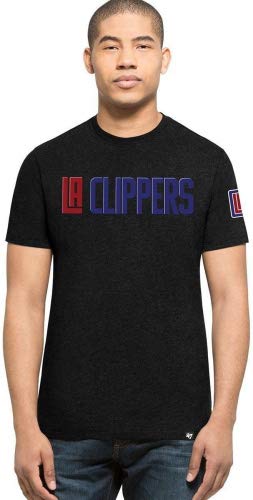 47 NBA Los Angeles L.A. Clipper T-Shirt Club-T Basketball Script (XX-Large) von 47