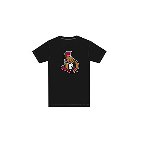 47 NHL T-Shirt Ottawa Senators Splitter Logo Brand Eishockey (L) von 47