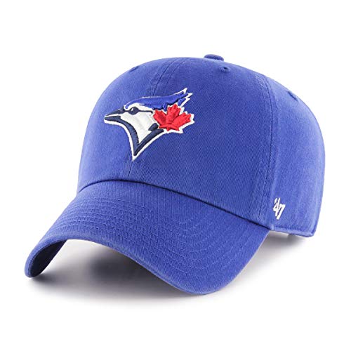 47 Toronto Blue Jays Royal MLB Clean Up Cap 47 - One-Size von '47