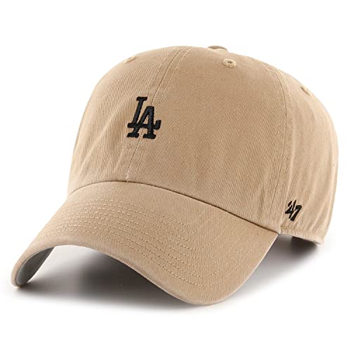'47 Brand Adjustable Cap - Base Runner LA Dodgers Khaki von '47