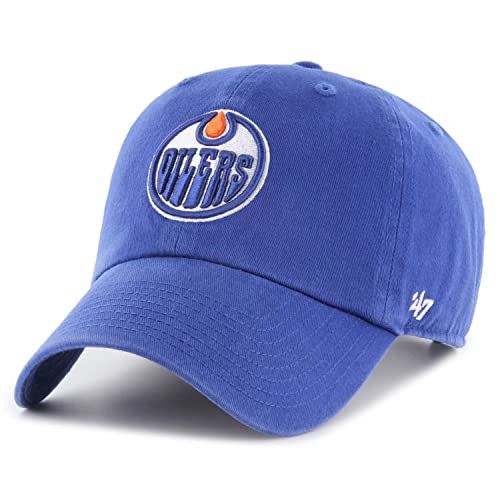 '47 Brand Adjustable Cap - CLEAN UP Edmonton Oilers royal von '47