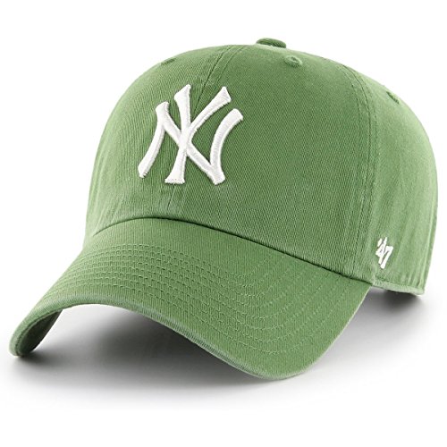 '47 Brand Adjustable Cap - CLEAN UP New York Yankees grün von '47
