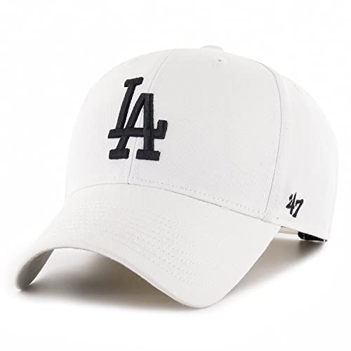 47 Brand Adjustable Cap - MLB Basic Los Angeles Dodgers weiß von 47