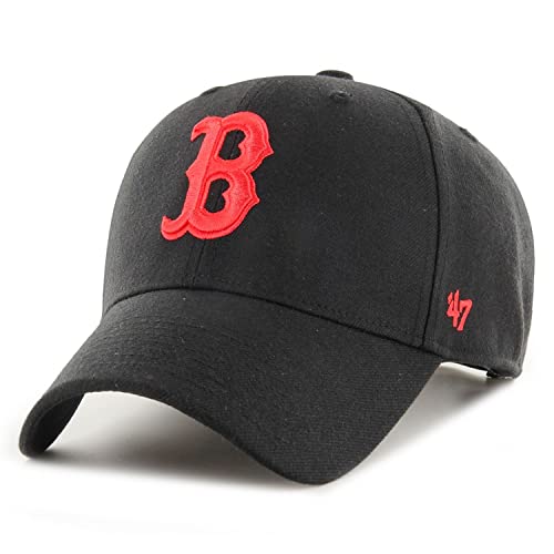 47 Brand Adjustable Cap - MLB Boston Red Sox schwarz von '47