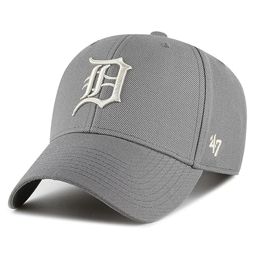 '47 Brand Adjustable Cap - MLB Detroit Tigers grau von '47