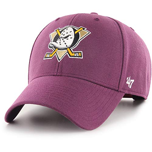 47 Brand Adjustable Cap - NHL Anaheim Ducks Plum lila von 47
