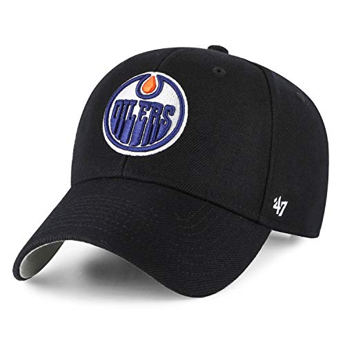 '47 Brand Adjustable Cap - NHL Edmonton Oilers schwarz von '47