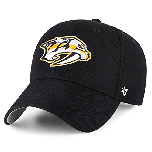 47 Brand Adjustable Cap - NHL Nashville Predators schwarz von 47