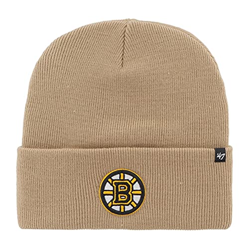 47 Brand Beanie Wintermütze - Haymaker Boston Bruins Khaki von 47