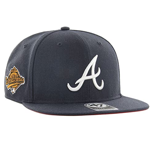 '47 Brand Captain Snapback Cap - Sure Shot Atlanta Braves von '47