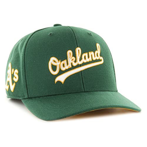 '47 Brand Deep Profile Cap - Zone Script Oakland Athletics von '47