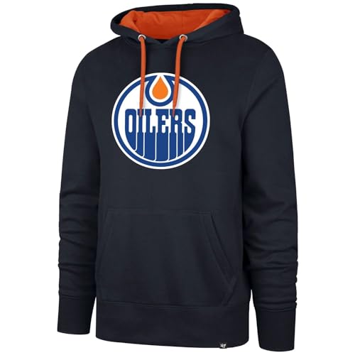 47 Brand Fleece Hoody - Ballpark Edmonton Oilers - S von 47