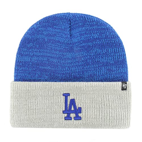 '47 Brand Knit Wintermütze - Freeze Los Angeles Dodgers royal von '47