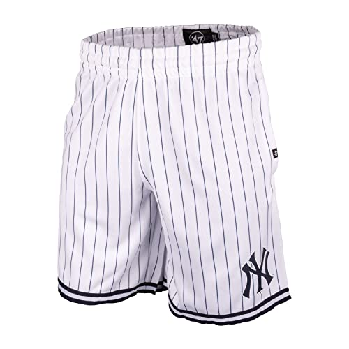 47 Brand MLB Mesh Shorts - Pinstripe New York Yankees - M von 47