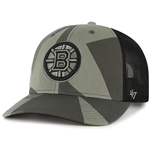 '47 Brand Mesh Snapback Cap - Counter Boston Bruins camo von '47