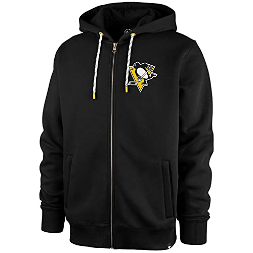 47 Brand NHL Zip Hoody - Morris Pittsburgh Penguins - L von 47