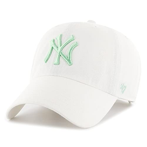 '47 Brand Relaxed Fit Cap - CLEAN UP New York Yankees weiß von '47