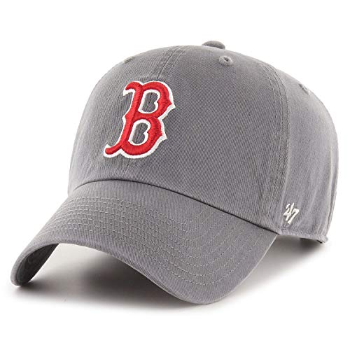 '47 Brand Relaxed Fit Cap - MLB CLEAN UP Boston Red Sox grau von '47